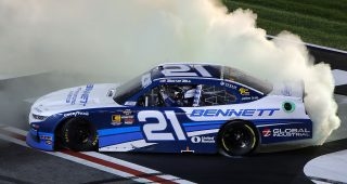 Austin Hill dominates, wins third consecutive Xfinity Series race at Atlanta