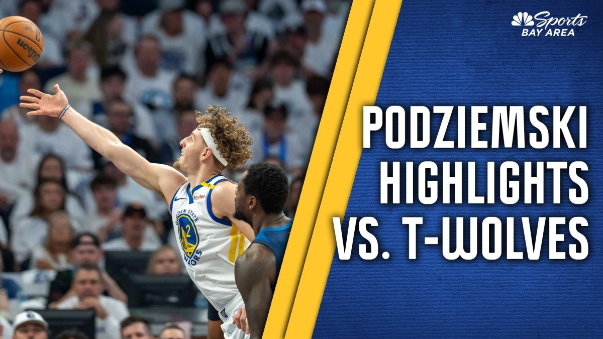 Brandin Podziemski highlights: Watch Warriors guard score 28 points vs. Timberwolves