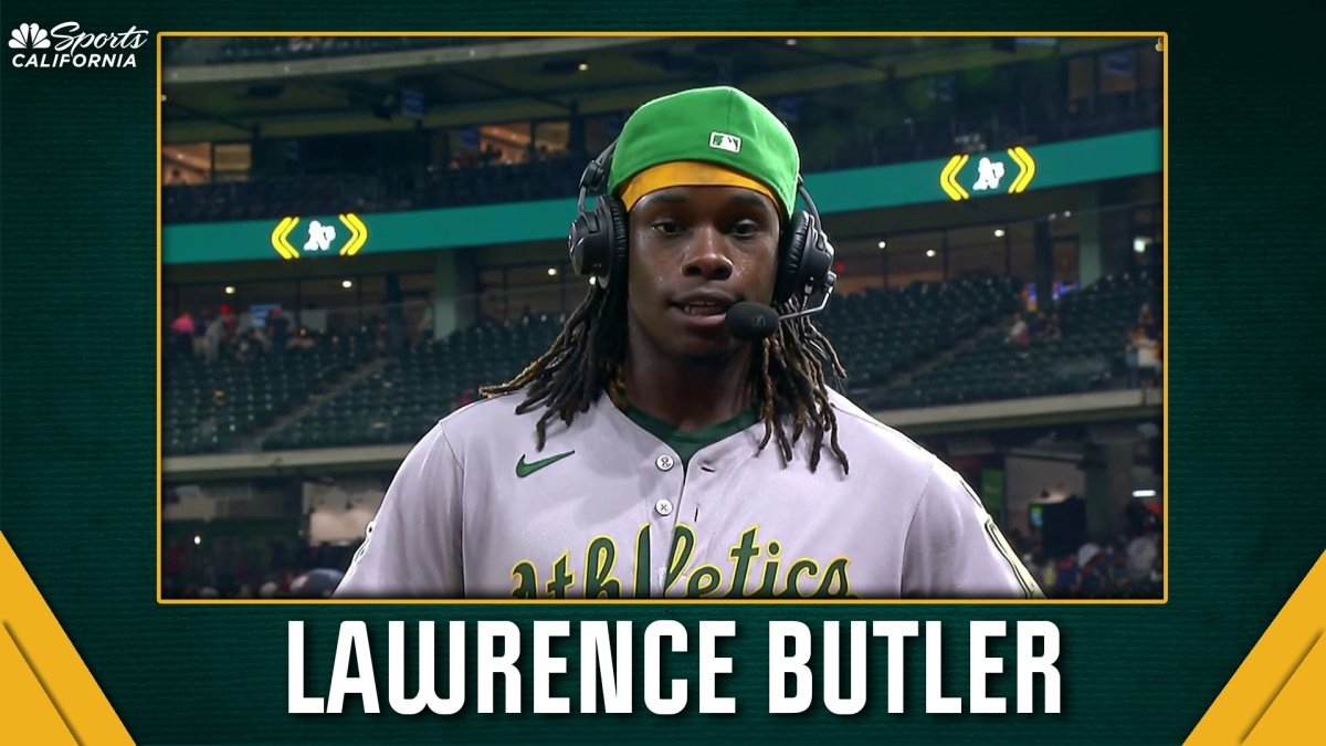 Lawrence Butler details impact at plate, in field after Athletics' win vs Astros