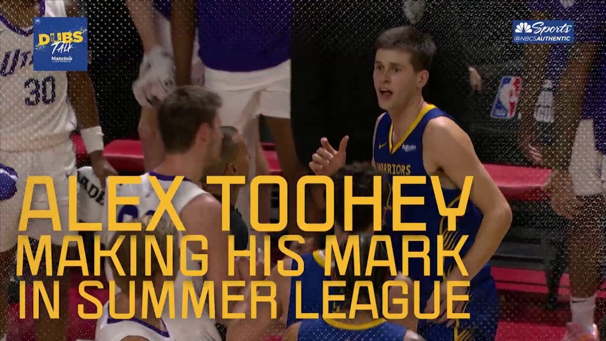 Dubs Talk: Warriors rookie Alex Toohey making his mark on NBA Summer League