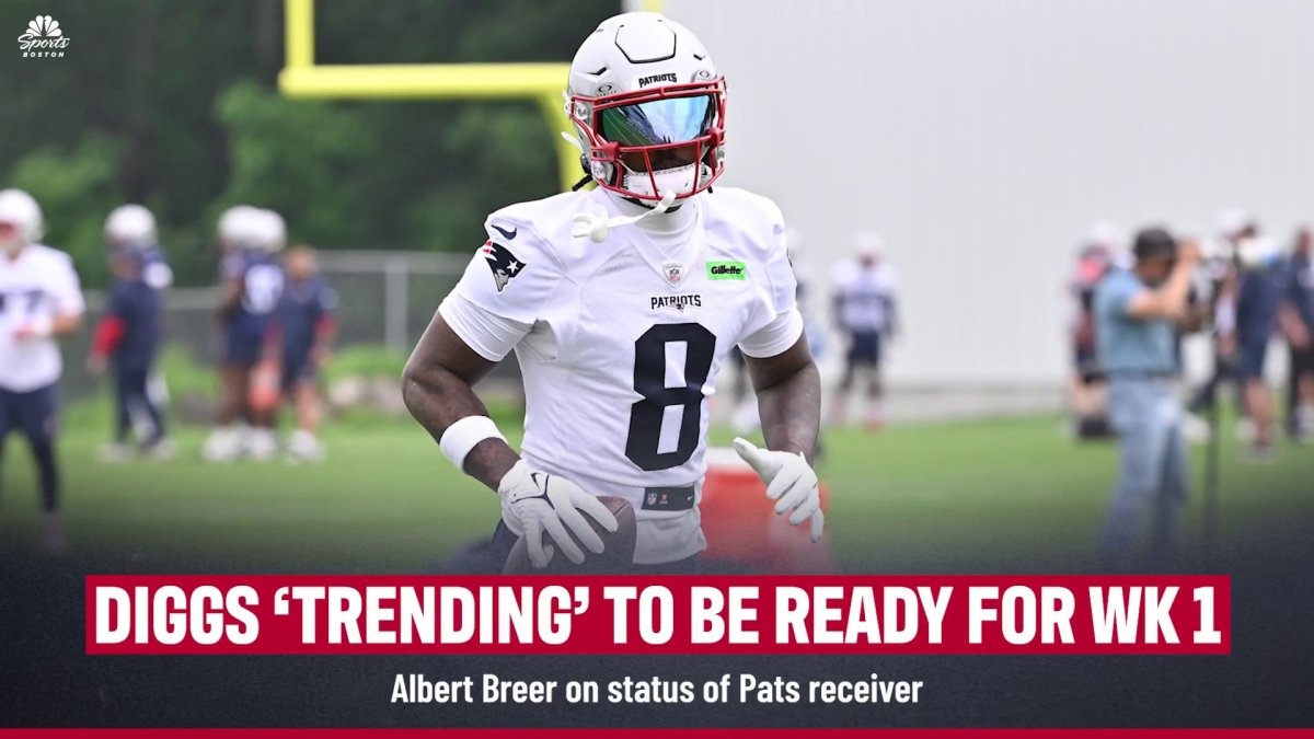 Breer: Stefon Diggs ‘trending' towards being ready for Week 1