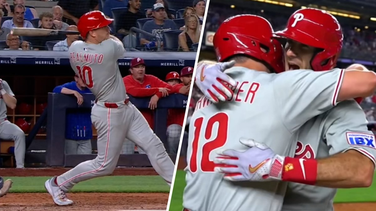 J.T. Realmuto's 3-run blast puts the Phillies ahead in the 7th
