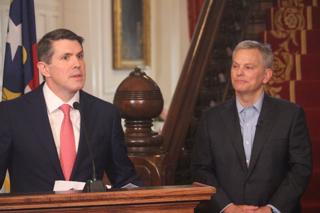 Stein signs six bills, including changes to state's investment fund