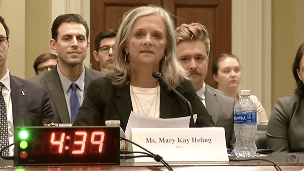 A voter targeted by Judge Griffin in 2024 NC Supreme Court race testifies before Congress