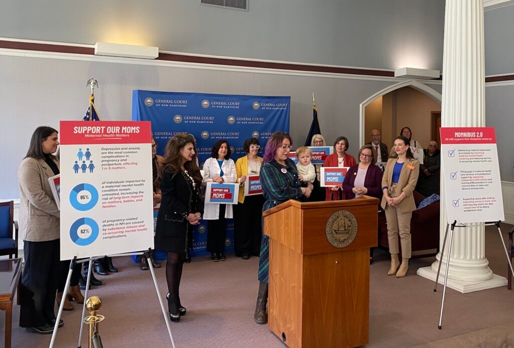 Lawmakers introduce ‘Momnibus 2.0' bill to address maternal health in New Hampshire