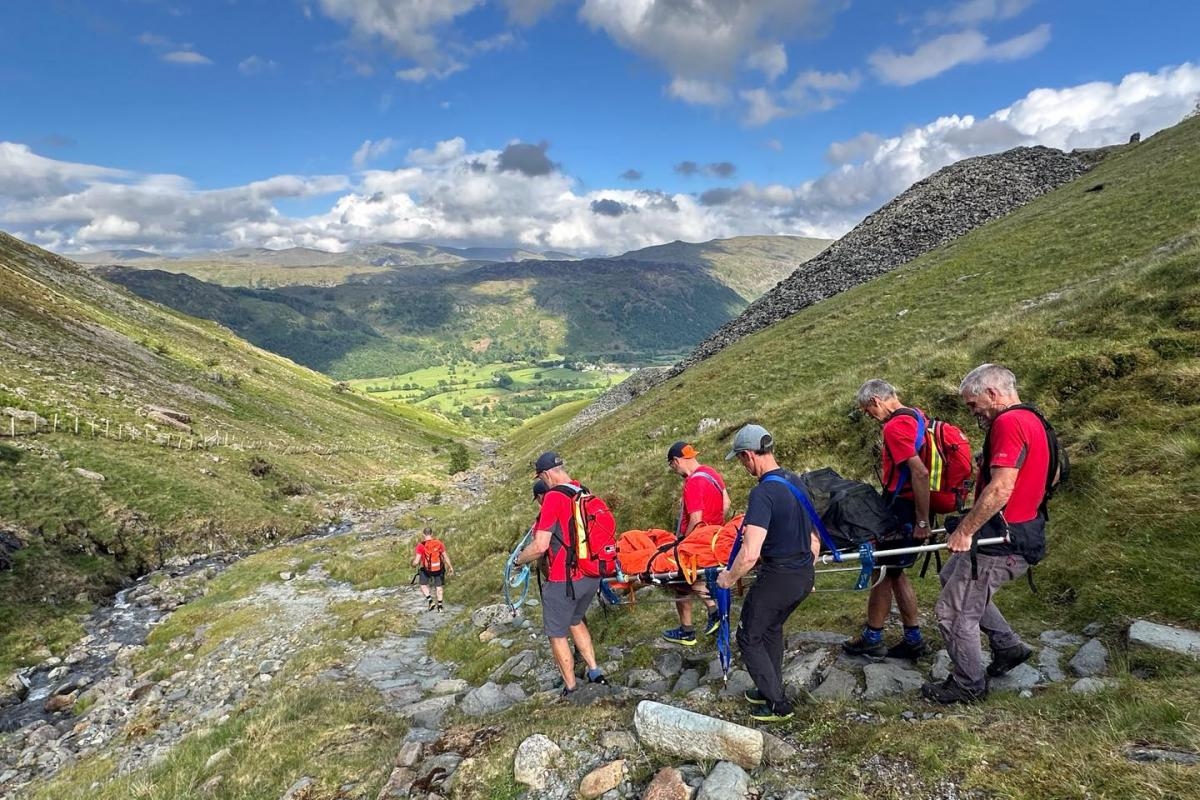 Mountain rescue team called out to help injured woman in the Lake District