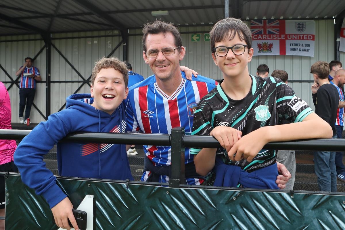 In pictures: Carlisle United fans at the South Shields game!