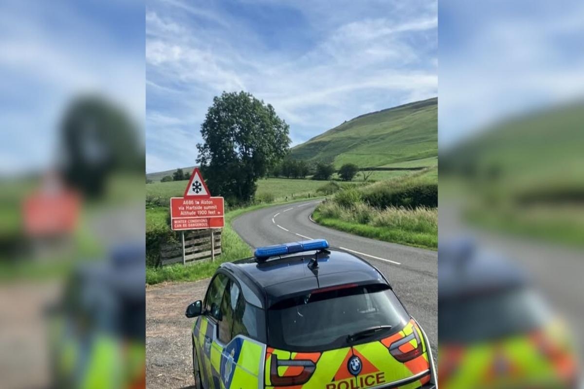 Police issue warning after crashes on dangerous Cumbrian road