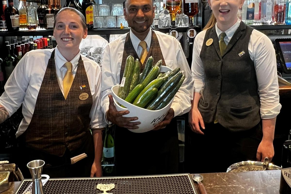 Keswick bars to offer free Hendrick's gin and tonics to celebrate world cucumber day