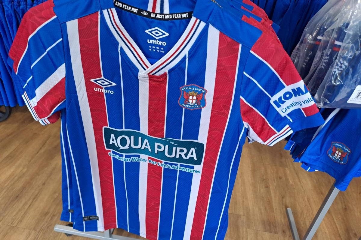 Fans have their say on new Carlisle United home kit