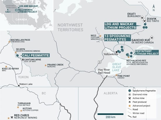 LIFT Announces Commencement of Exploration Activities at the Cali Lithium Project, NWT