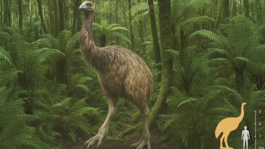 Extinct giant bird being brought back to life