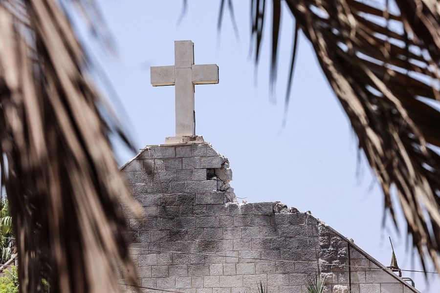 Faith leaders condemn Israeli strike on Gaza's only Catholic church