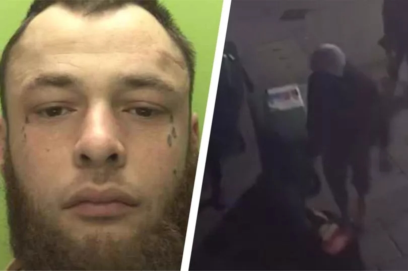 Thief dragged wheelie bin filled with stolen clothes through city centre