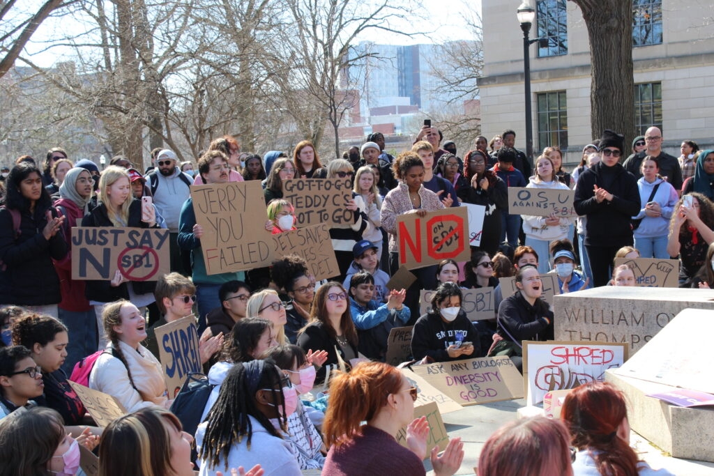 Students, faculty are asking Ohio Gov. Mike DeWine to veto massive higher ed overhaul bill