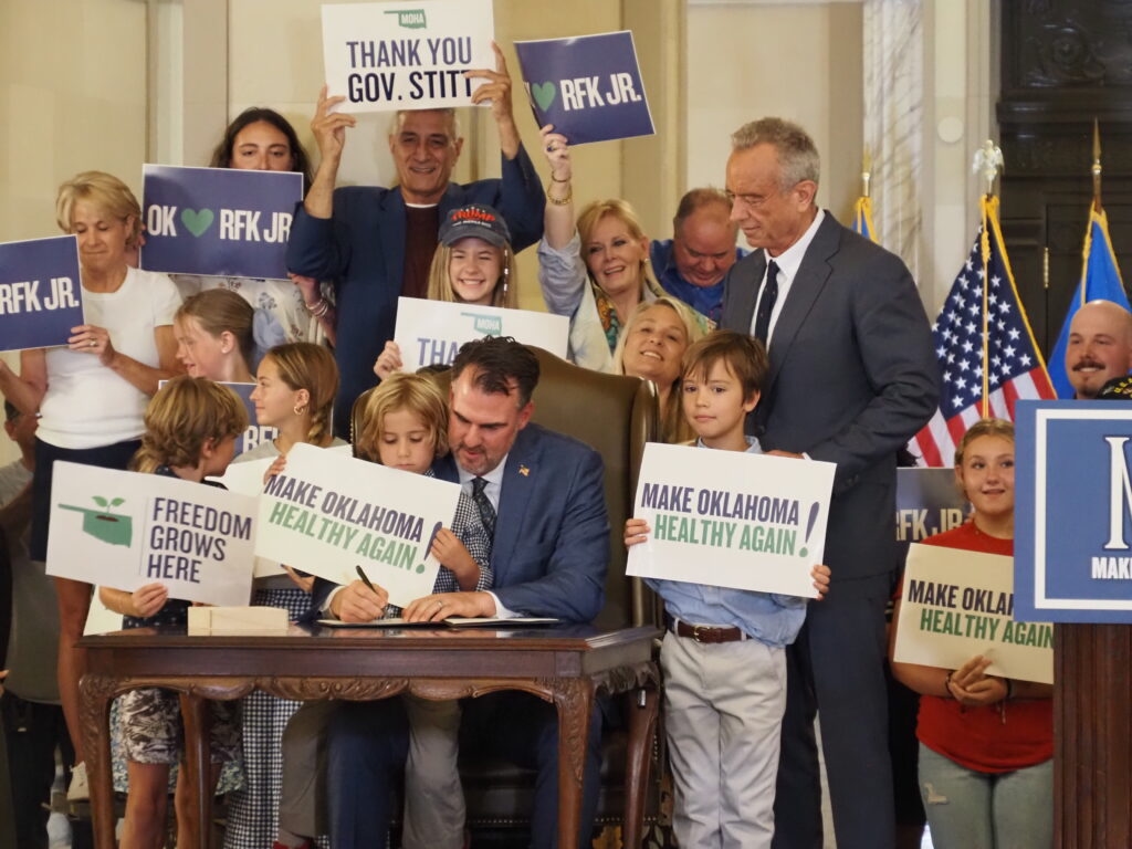 Governor reveals ‘Make Oklahoma Healthy Again' plan with RFK for bans on soda, red dye