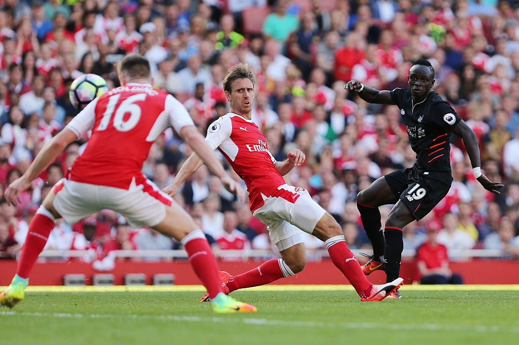 🎥 A look back on Mané's debut Liverpool strike vs Arsenal
