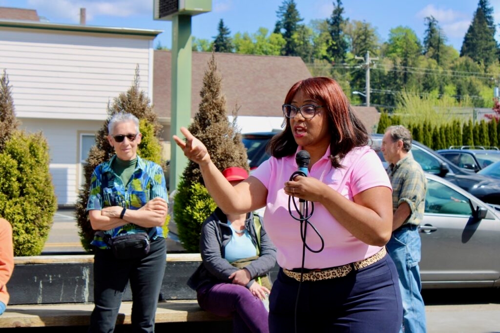 Oregon Rep. Janelle Bynum plans 10 summer town halls as Democrats push back against Trump