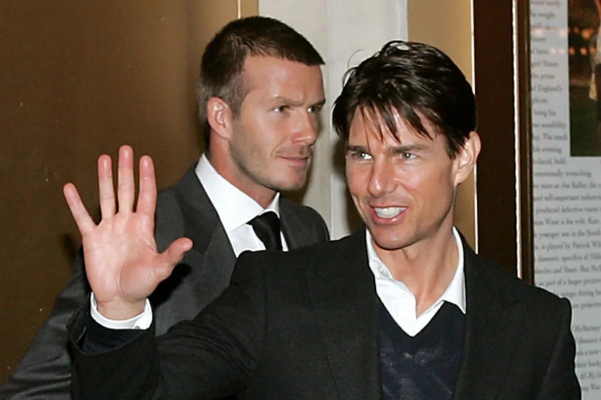 David Beckham sends message to Tom Cruise after trip to Wimbledon