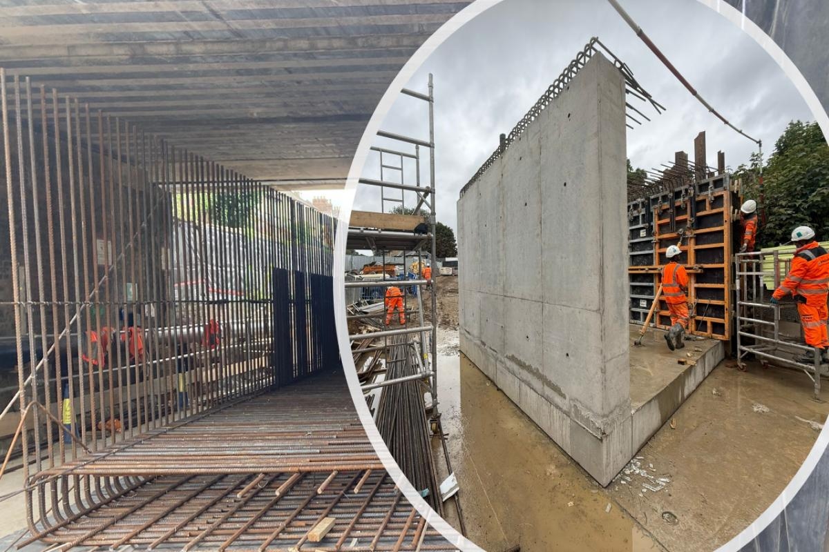 New Botley Road walkway tunnel is on schedule