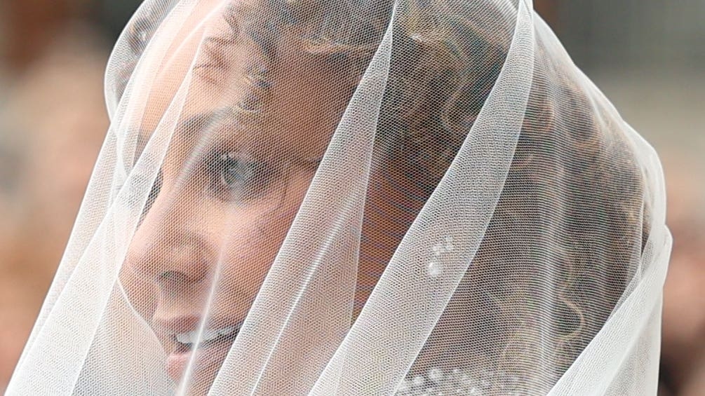 Famous faces including former Spice Girl Emma Bunton arrive for wedding of Mel B