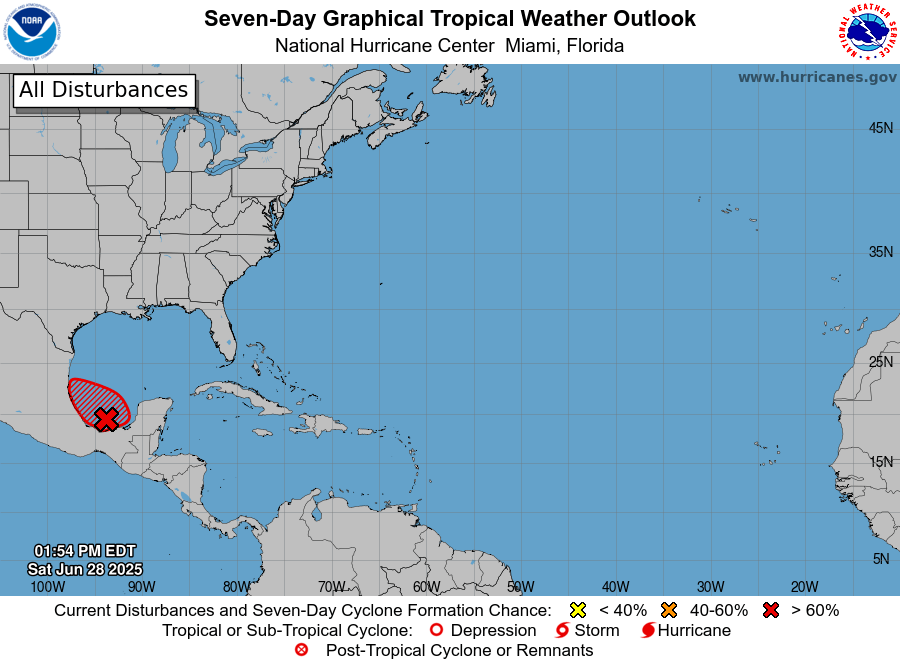 National Hurricane Center tracking 4 tropical waves, including 2 in Caribbean