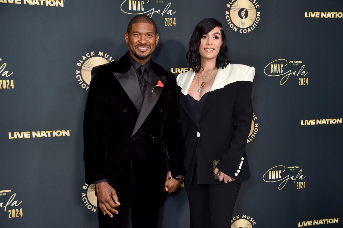 Usher and Wife Turn Heads at Jeff Bezos and Lauren Sanchez Wedding