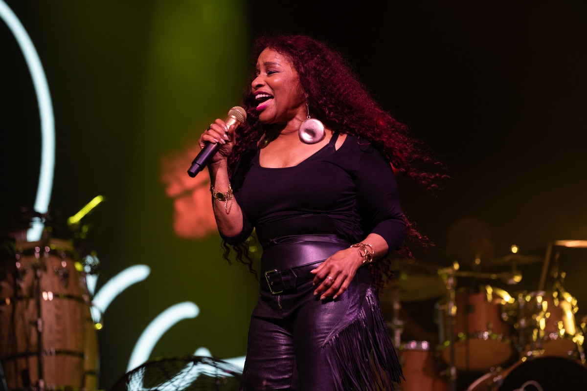Legendary Singer, 72, Looks Years Younger Than Her Age in Sheer Beaded Jumpsuit for London Performance