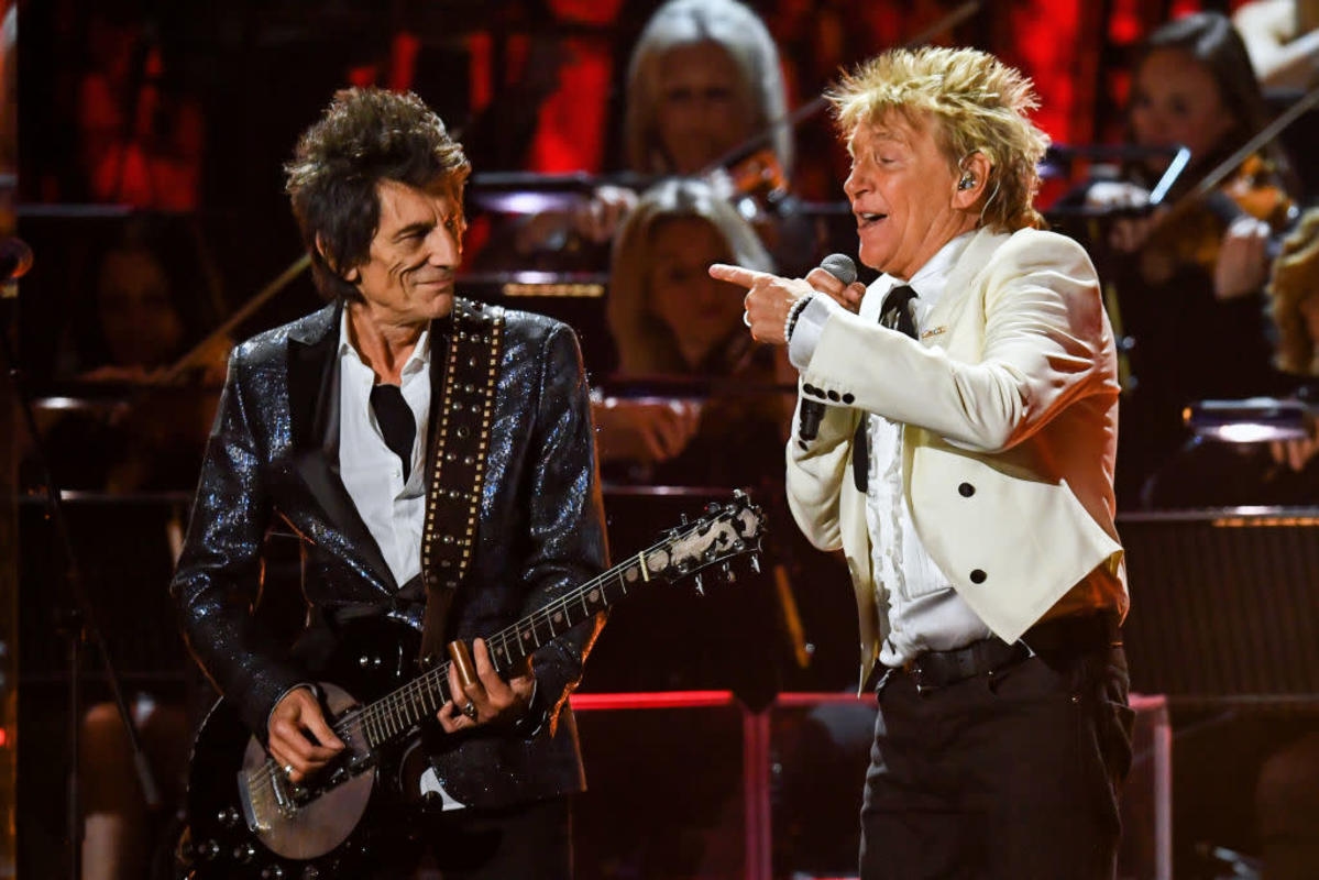 Rod Stewart Confirms He'll Perform With Former Bandmate Ronnie Wood at Summer Festival