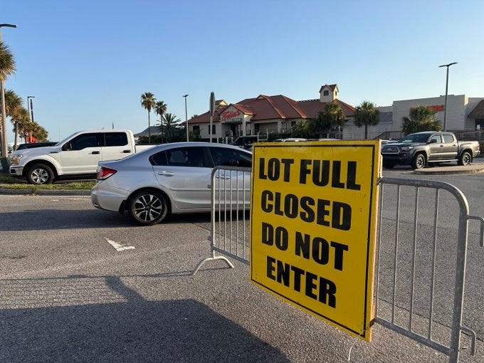 Pensacola Beach Air Show parking requires a plan. Casino closed at 3:30 a.m. in 2024