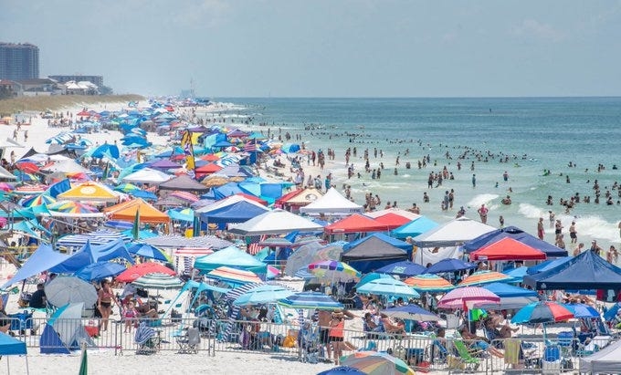 Need a parking spot for Blue Angels? Here are nearby places where you can pay to park