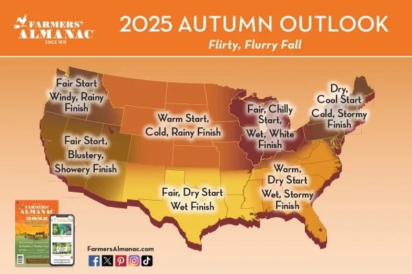 When will New Hampshire get its first snow? What the Farmers' Almanac fall forecast says