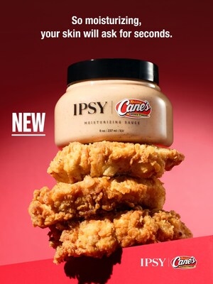 Raising Cane's and IPSY Team Up to Launch "Moisturizing Sauce," The Latest Skincare Craze for Craveably Glowing Skin