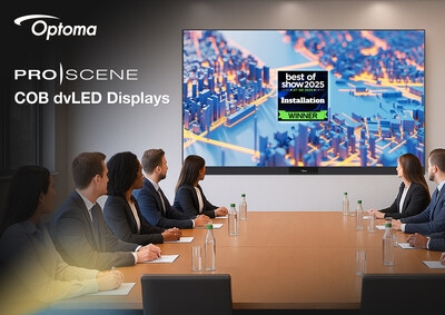 Optoma Unveils ProScene All-in-One dvLED Series at InfoComm 2025
