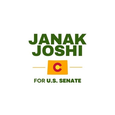 RETIRED PHYSICIAN AND FORMER STATE LEGISLATOR JANAK JOSHI ANNOUNCES CAMPAIGN FOR U.S. SENATE