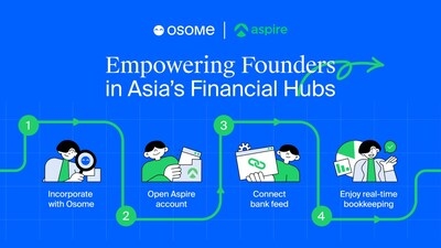 OSOME AND ASPIRE EMPOWER FOUNDERS TO RECLAIM TIME WITH TECH-DRIVEN INNOVATION