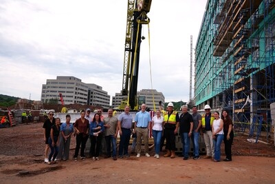The Connell Company Celebrates Topping Out of Luxury Residential Tower at The Park in Berkeley Heights