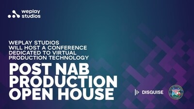 WePlay Studios will host a conference dedicated to virtual production technology, the POSTNAB Production Open House