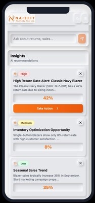 MySize Launches NaizGPT - Conversational AI Assistant for Retail Teams