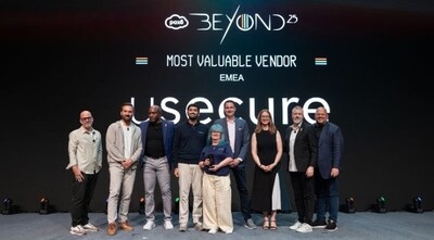 usecure Wins Pax8 'Most Valuable Vendor - EMEA' Award at Beyond 2025