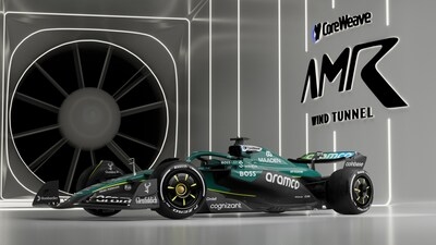 ASTON MARTIN ARAMCO ANNOUNCES COREWEAVE AS OFFICIAL AI CLOUD COMPUTING PARTNER