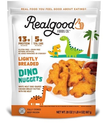 Real Good Foods Drops Dino Nuggets Nationwide