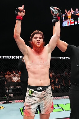 Monster Energy's Shara "Bullet" Magomedov Defeats Marc-André Barriault at UFC Fight Night in Abu Dhabi