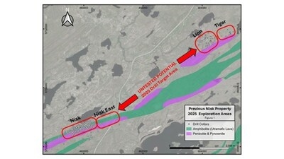 Power Metallic Acquires 167KM² from Li-FT Power, Expanding Nisk - Lion Polymetallic Project Area by over 300%