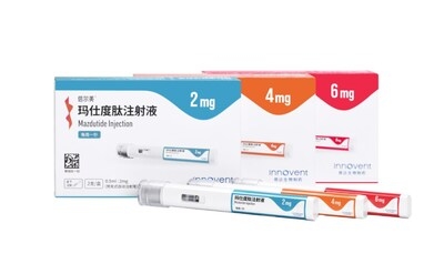 Innovent Announces Mazdutide, First Dual GCG/GLP-1 Receptor Agonist, Received Approval from China's NMPA for Chronic Weight Management