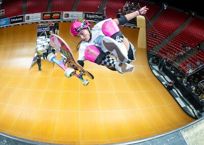 Monster Energy's Arisa Trew Takes First Place in Women's Skateboard Vert and Best Trick at Tony Hawk's Vert Alert 2025 in Salt Lake City