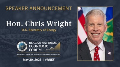 Secretary of Energy Chris Wright to keynote Reagan National Economic Forum