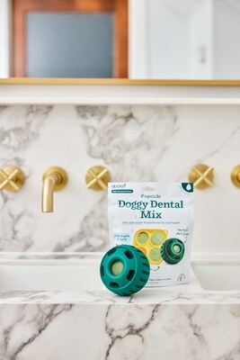 Woof Debuts Doggy Dental Mix: A First-of-Its Kind Dental Care Solution That Turns Playtime into Teeth Cleaning Time