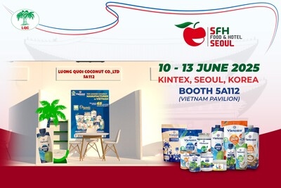 Organic Coconut Products from Vietnam Make Waves in Seoul Food 2025