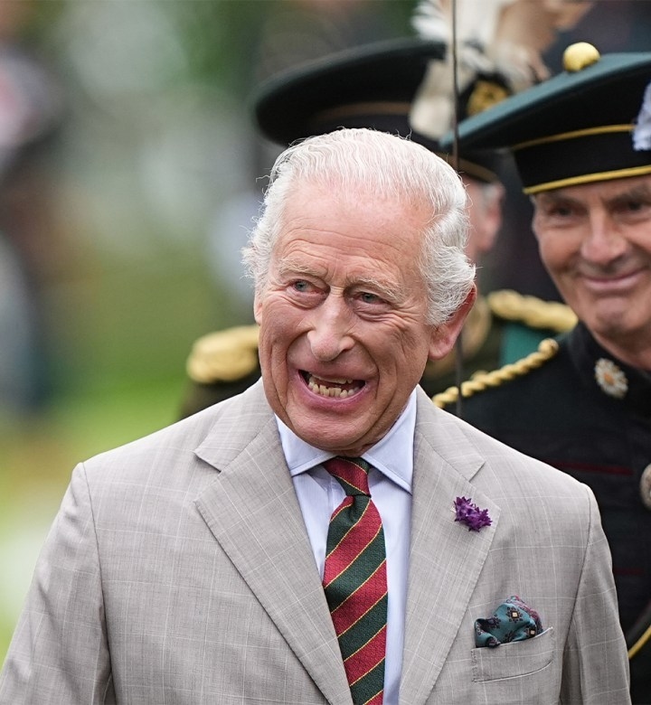 King Charles and Camilla Stand Side by Side and Gaze at New Queen Elizabeth Memorial in Gorgeous Photo